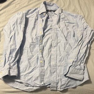 Ralph Lauren Men's Light Blue Button-Up Shirt